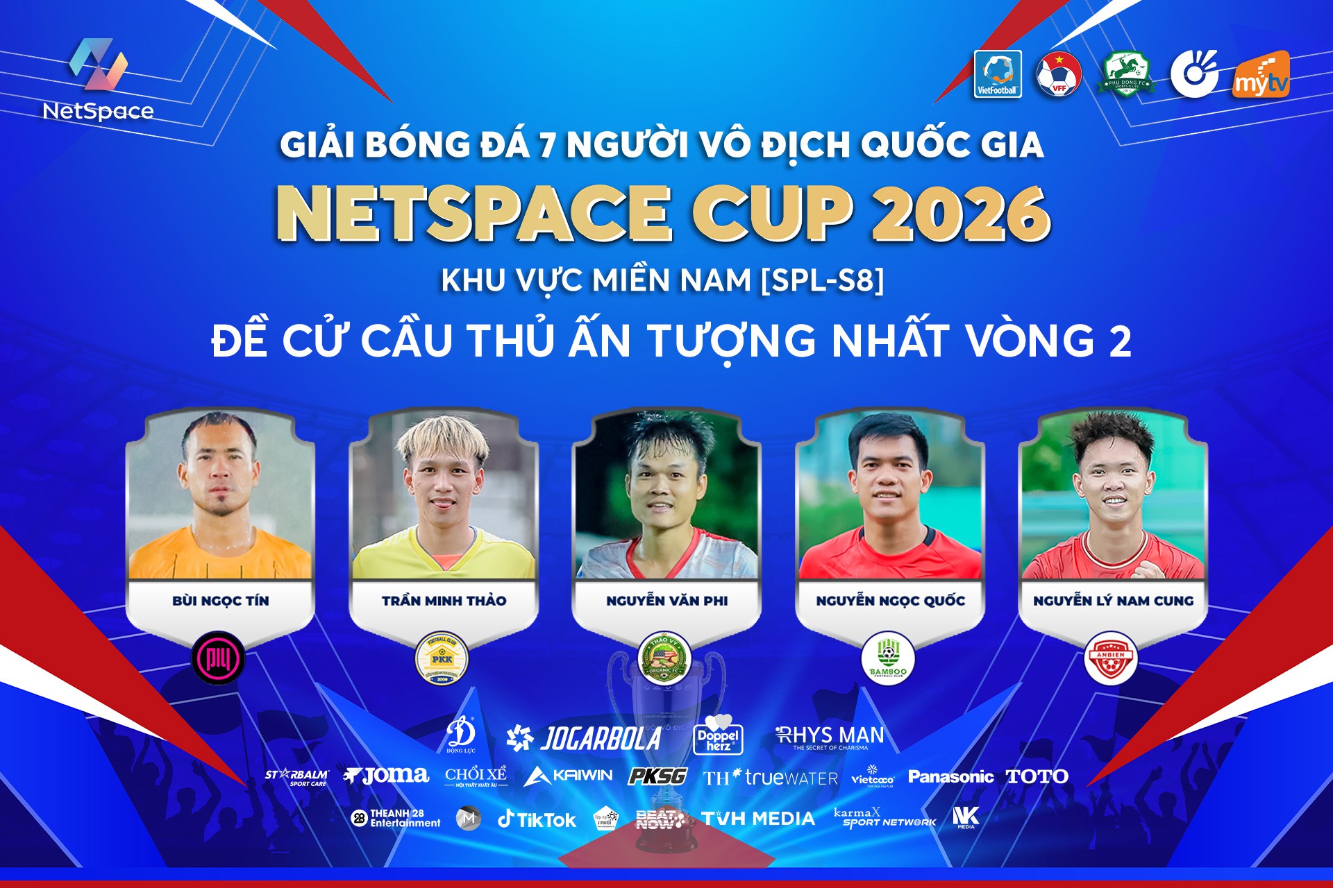 Bình chọn cầu thủ ấn tượng nhất vòng 2 (SPL-S8)